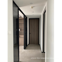 Aluminum Jamb Partition Wooden Door